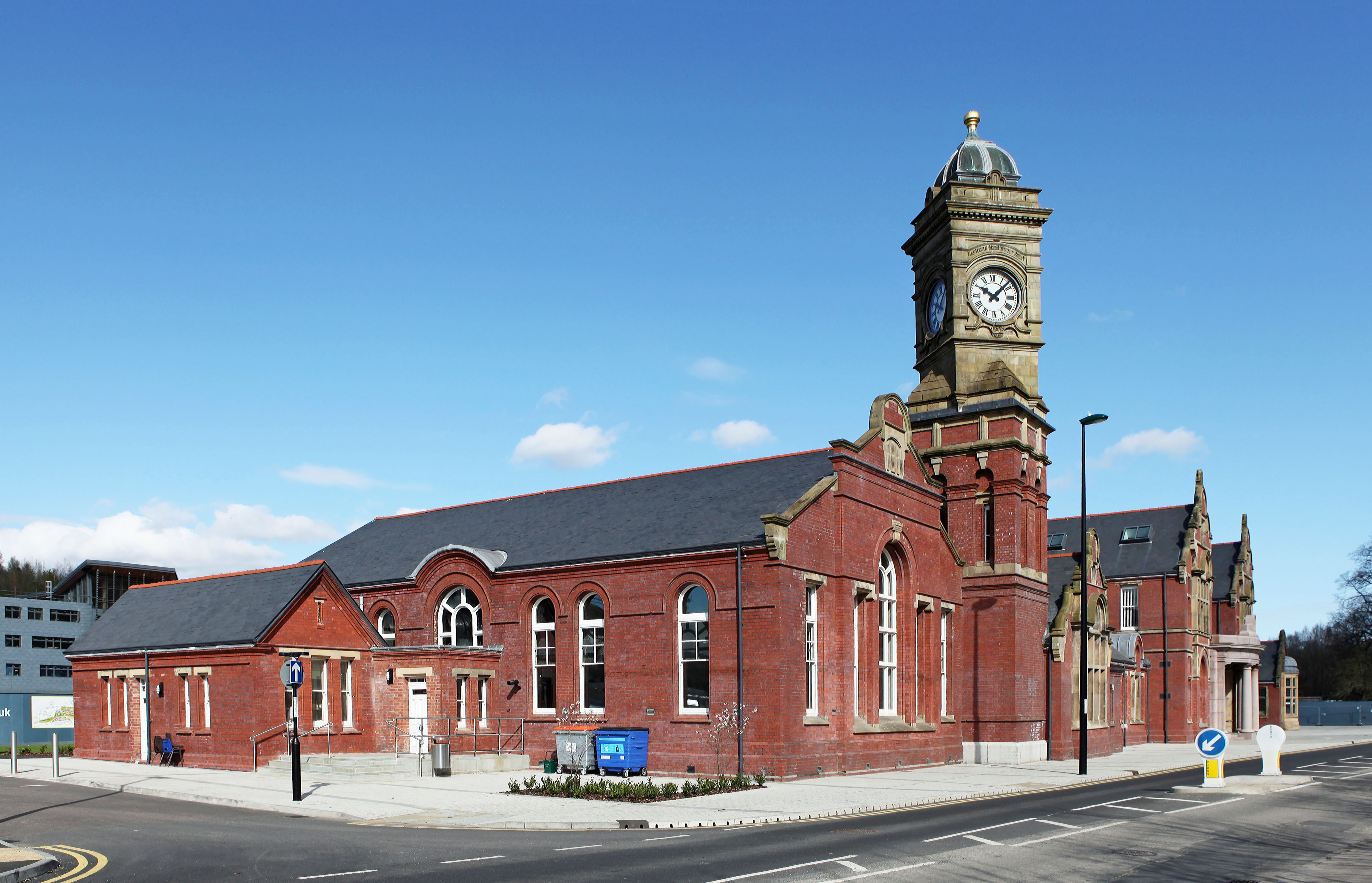 Front external view of General Offices building