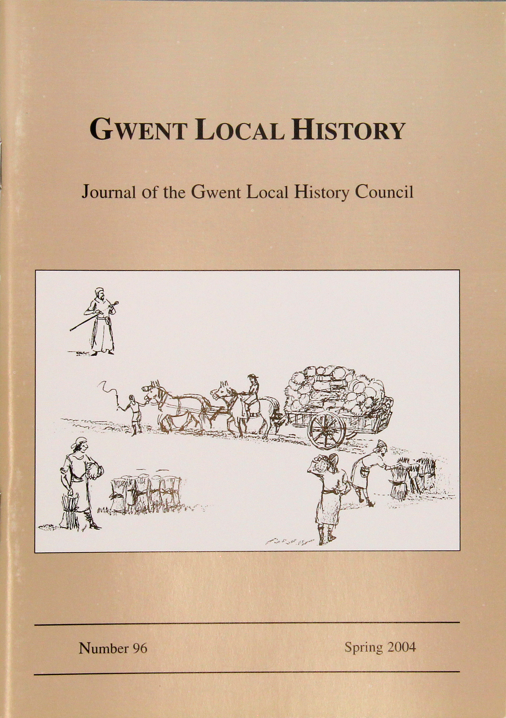 Gwent Local History: Journal of the Gwent Local History Council No.96, Spring 2003, £2.00
