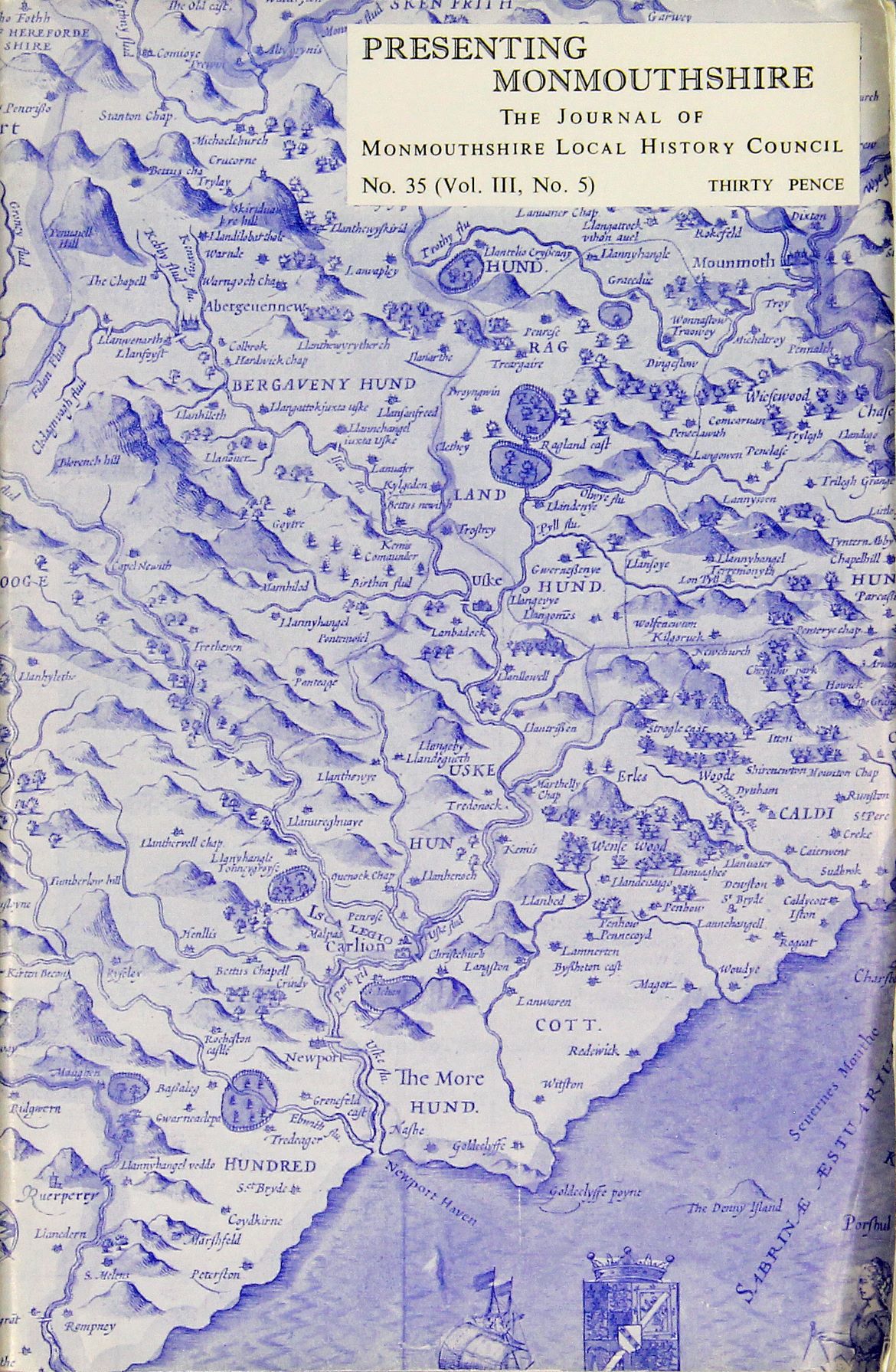 Presenting Monmouthshire: The Journal of Monmouthshire Local History No.35, Spring 1973, £0.20