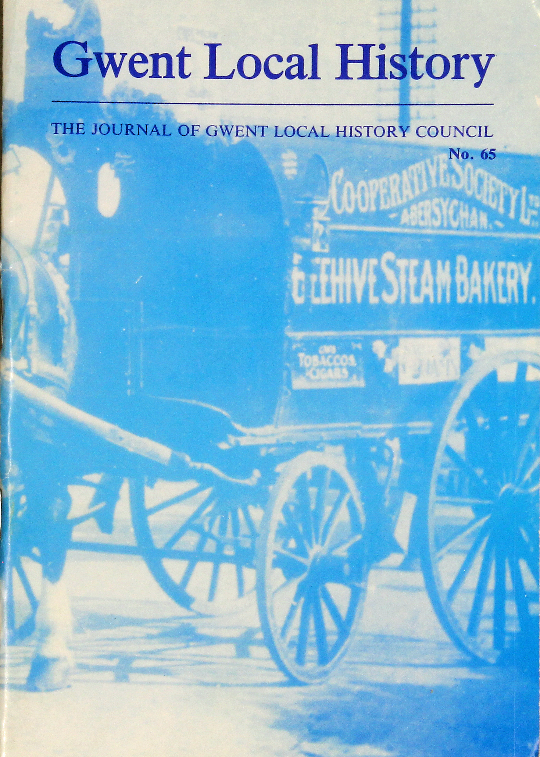 Gwent Local History: Journal of the Gwent Local History Council No.65, Autumn 1988, £2.00