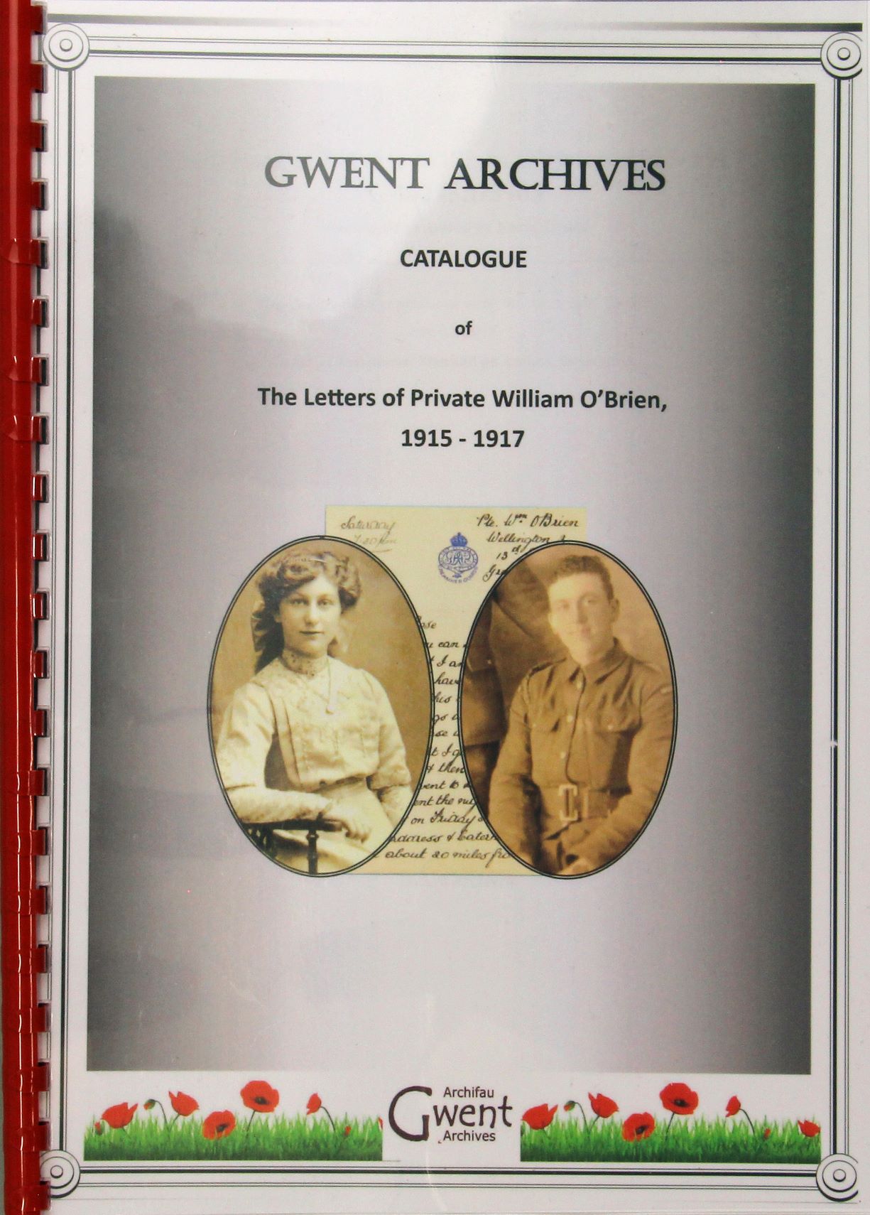 Catalogue of the Letters of Private William O'Brien 1915-1917, Gwent Archives, £2.00